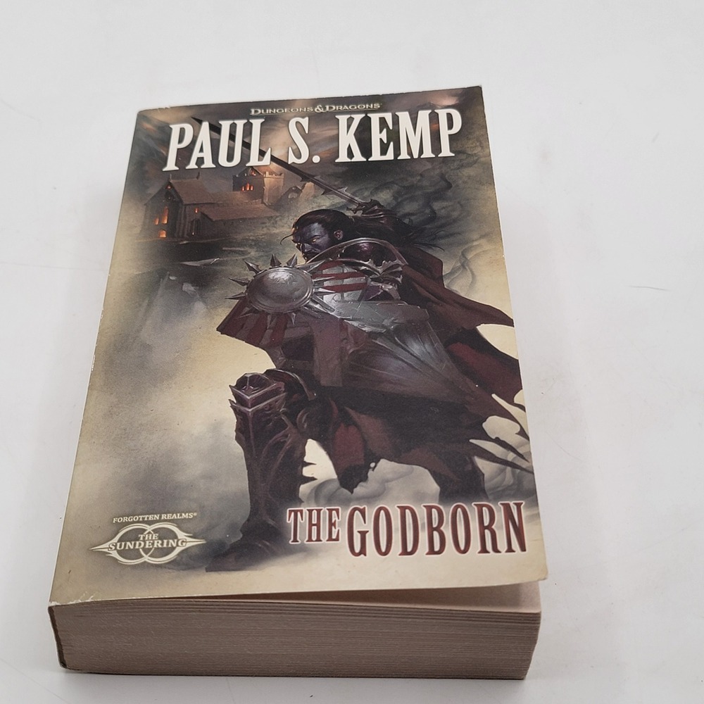 Paul S. Kemp The Godborn Paperback The Sundering Book II Forgotten Realms Good